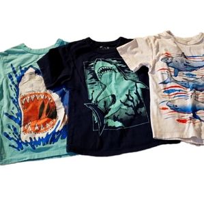 Bundle of 3 Shark 🦈  shirts